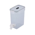 thumbnail image 2 of 2L Plastic Water Dispenser with Faucet and Lid, Leakproof Beverage Container for Refrigerator, Iced Tea, Fruit Infuser, Camping and Parties, 2 of 6