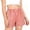 Red, variant on Fengactive Girls Gingham Loungewear Shorts Elastic Waist Button Detail Straight Leg with Convenient Side Pockets for 5-14T
