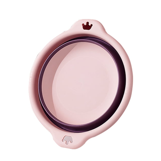 Lavabo Plegable Con Asas, Lavabo De Viaje Con Agujeros Para Colgar, Lavabo Portátil Plegable Para Bebés Para El Hogar, Camping, Viajes Yuarrent HA027631-01