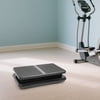 ToppiJoy Vibration Plate Exercise Machine, Remote Whole Body Workout Vibration Platform Loop Bands for Weight Loss, Shaping Black