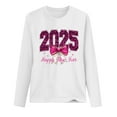 thumbnail image 4 of Christmas Sweatshirts for Women Plus Size Crew Neck Pullover Tops Casual Loose Cute Graphic Long Sleeve Shirt (White 2XL), 4 of 4