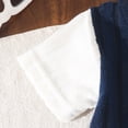 thumbnail image 6 of KPOPLK Toddler Baby Boy Clothes Outfits Set Summer 6 12 18 24M 2T 3T Boy Waffle Knit Short Sleeve T Shirt Shorts Set Clothes for Boys(18-24 Months,Blue), 6 of 6