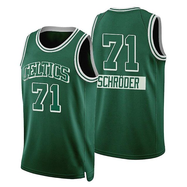 Camiseta Boston Celtics No.71 Dennis Schroder-XXL- BmatwkZeng Bmatwe Jersey