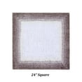 thumbnail image 5 of Better Trends Square Bath Mat 24" x 24", 100% Cotton Non Slip Bathroom Rug, Water Absorbent, Machine Washable Bath Rug, Beige - Torrent Collection, 5 of 6