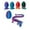 Purple, variant on 3D Printed Dragon Eggs With Dragon Inside, Easter Mystery Dragon Egg Articulated Crystal Dragon Fidget Toy, Surprise 3D Printed Animals Toy Set