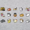 thumbnail image 3 of CafePress - Neko Atsume Long Sleeve T Shirt - Womens Baseball Tee, 3 of 4