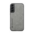 thumbnail image 1 of Funda protectora de cuero para Samsung Galaxy, carcasa trasera para modelos S20, S21, FE, S22 Plus, S23 Ultra, a22, a12, a51, a52, a31, a33 Fivean unisex, 1 of 2