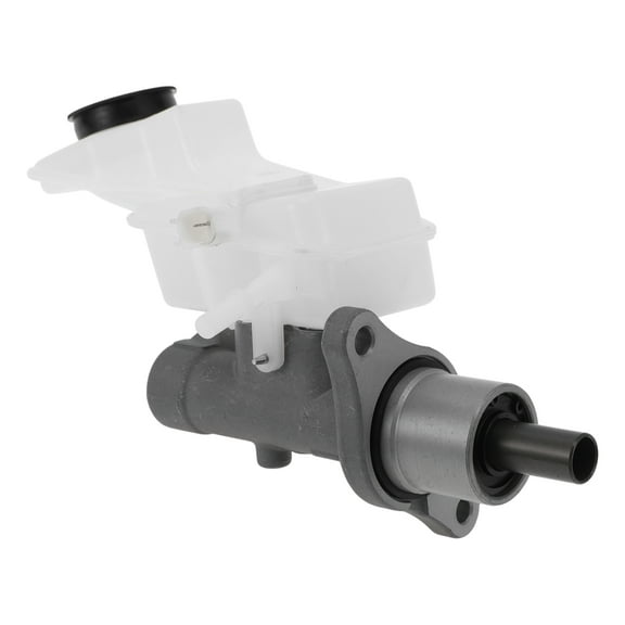 Brake Master Cylinder Hydraulic Master Cylinder for Mazda 3 2004-2013 Aluminum Alloy Plastic Reservoir No.BPYS4340ZB Silver Tone White Durable
