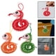 thumbnail image 3 of 3 piezas adorables llaveros de serpiente de peluche, accesorio de moda, amuleto de serpiente de peluche, llavero con animales del año de la serpiente, colgante para bolso de coche, llavero colgante, 3 of 7