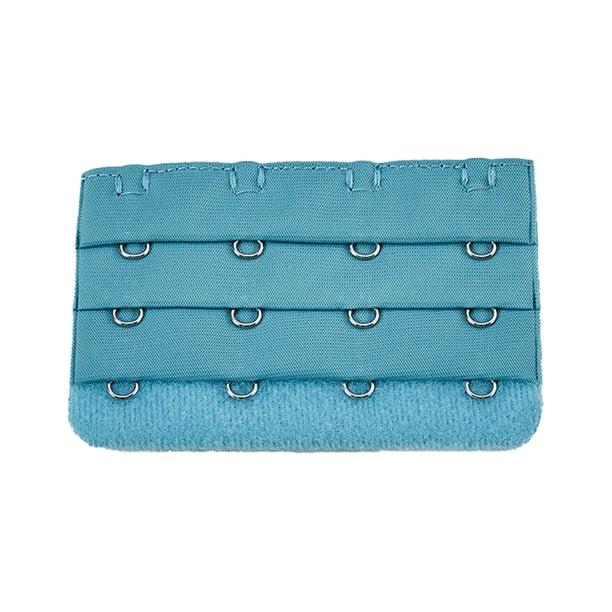 Minnieouse Extensión Correa Sujetador Extensores Hebilla 4 Gancho Transpirable Elástico Multicolor Botones Clips Reemplazo 3 Filas para verde Type2 NO2
