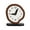 Brown, variant on Table Clock Modern Creative Minimalist Decorative Desk Clock High-End Silent Alarm for Living Room, Bedroom & Office