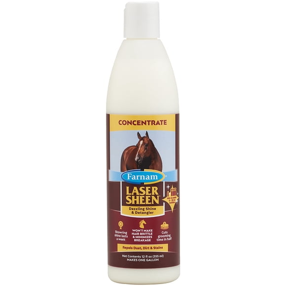 Acondicionador de Pelaje Animal Farnam Laser Sheen Brillo Deslumbrante