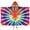 Colorful Tie Dye Pattern-1, variant on Colorful Tie Dye Pattern Kids Hooded Bath Towel, Bath Towel Wrap with Hood & Snap Buttons, Quick Dry Gifts for Kids Toddlers Teens,60"x35"