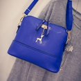 thumbnail image 4 of Bolsa Bolso bandolera bandolera vintage de cuero PU para mujer (azul) Tmvgtek Para estrenar, 4 of 6