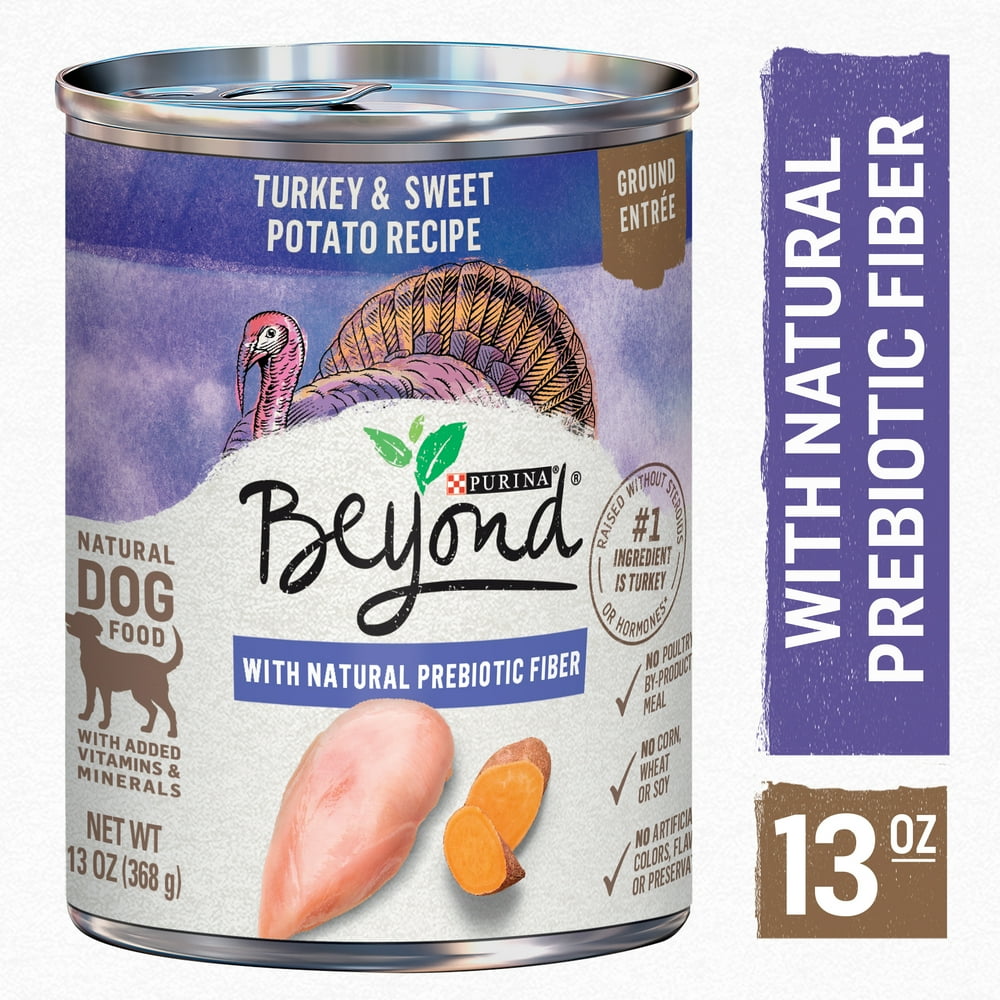 Purina Beyond Natural Wet Dog Food Pate, Grain Free Turkey & Sweet