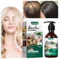 thumbnail image 1 of Garlic Shampoo Itchy Hair Dandruff Shampoo Fall Shampoo Black Garlic Extract Hair Deep Clean Conditioner for Curly Hair No Deep Conditioning Cap for Natural Hair 4c, 1 of 3