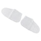 thumbnail image 3 of Cubrezapatillas elástico de silicona blanca para adultos, impermeable, antideslizante (L), 3 of 14