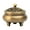 Brass, variant on Brass Vintage Three-legged Incense Burner Household Multi-purpose Incense Holder Ornaments