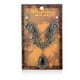 thumbnail image 2 of Colgante de resina negra con forma de flor en relieve estilo steampunk, con engranajes. Bronce antiguo, 2 of 5