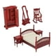 thumbnail image 1 of Muebles para casa de muñecas, 6 piezas de muebles en miniatura de madera, juego de mini muebles para casa de muñecas, accesorios para casa de muñecas a medida para la perfección, 1 of 12