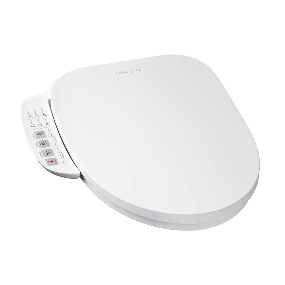Luxe Bidet Luxelet E850 Electric Bidet Seat for Elongated Toilets with
