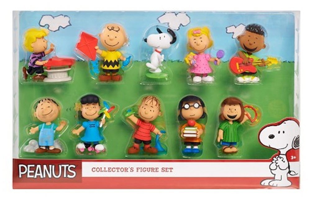 Just Play Peanuts Collector Figures 10 Pack
