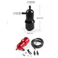 thumbnail image 2 of Ruiboury Boost Controller Car Supplies Upgraded Fittings Professional Aluminum Alloy Regulator Simple Operation Pressure Valve Kit Red, 2 of 6