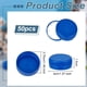 thumbnail image 2 of 50 Tapones de Plástico Azules para Botellas, de Rosca, 37.5 mm de Diámetro Interior. Tapas para Botellas y Jarras con Precinto de Seguridad. Tapones de Repuesto., 2 of 9