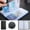 A-Black, variant on Pedty 1X 120 Card Business Card Holder,120 Business Case Name Card Book Folder Pouch Black Holder Wallet Leather Cover Other