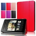thumbnail image 5 of Étui à Rabat Intelligent Magnétique Antichoc Hybride en Cuir PU avec Support pour 2017 Amazon Kindle Alexa Fire 7 HD 8, 5 of 5