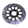 thumbnail image 2 of Motorcycle freno disco de disco placa rotor de freno de 220 mm accesorios resistentes resistentes a los rasguños 4 pernos de montaje de freno placa de, 2 of 8