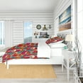 thumbnail image 3 of Designart 'Color Waves Pattern' Nautical & Coastal Duvet Cover Set, 3 of 4