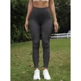 thumbnail image 2 of Women's Plus Size High Waist Compression Athletic Yoga Leggings, 2 of 10