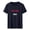 Navy, variant on Cilsoka Womens Graphic Letter Print Short Sleeve T-Shirts Crewneck Casual Summer Cute Tees Tops