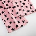 thumbnail image 6 of Women Pajama Pants Plush Sleep Pants Soft Elastic Waist Pajama Bottoms Patterned Pants With 2 Pockets with Plaid Pattern for Cozy and Cute Sleep,Pink,S, 6 of 7
