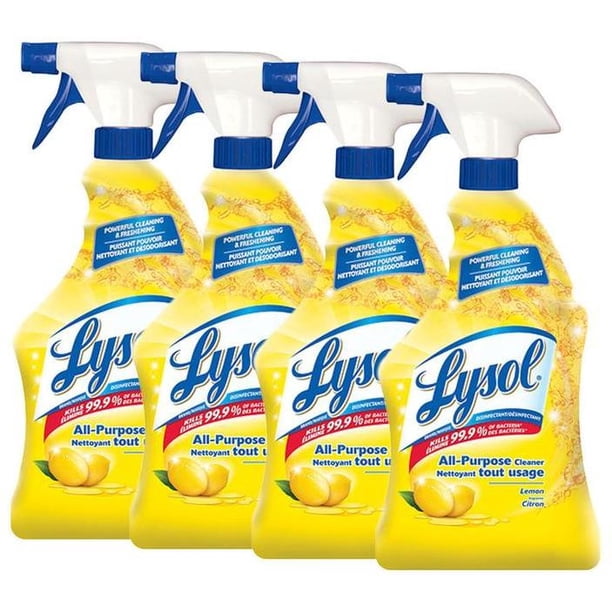 Lysol Lemon Breeze Disinfectant All Purpose Cleaner 22oz/650ml Pack