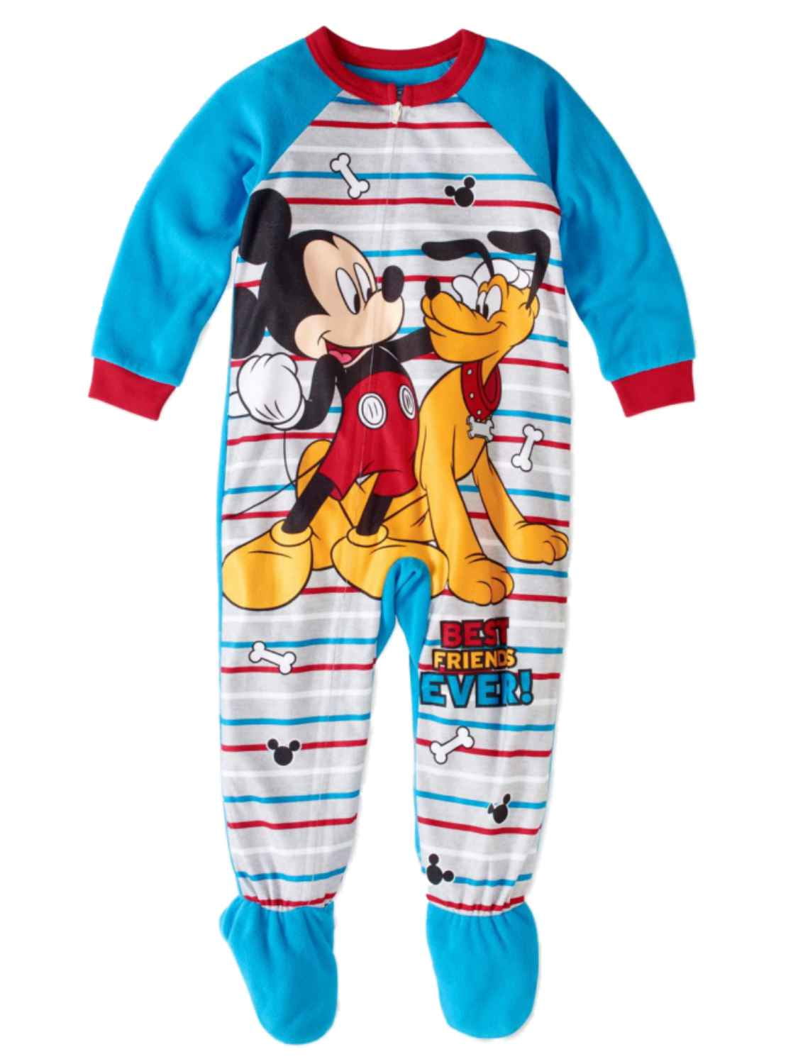 mickey mouse footie pajamas