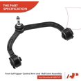 thumbnail image 5 of A-Premium 12Pcs Front Suspension Kit Upper Lower Control Arm with Ball Joint Tie Rod End Sway Bar Link Rack and Pinion Bellow Kit Compatible with Ford Expedition 05-06 5.4L, 5 of 9