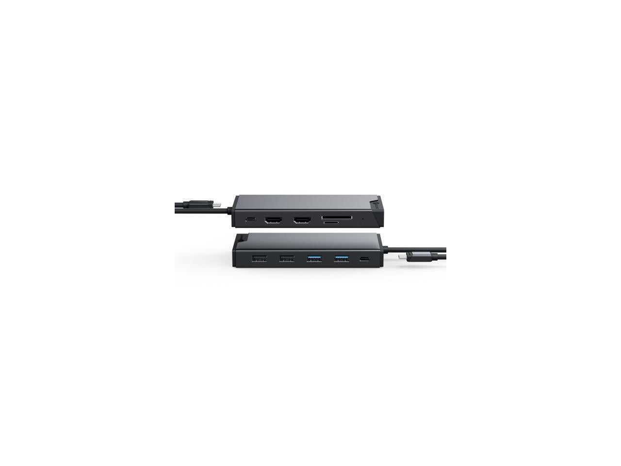 ALOGIC MV2 USB-C Dual Display DP Alt Mode Docking Station, Black