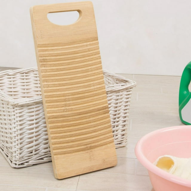 Tabla De Lavar Tabla De Lavar De Madera Espesada Para El Hogar Tabla De Lavar La Ropa Accesorios De Herramientas De Limpieza Para El Hogar De Los Niños ANGGREK Otros