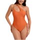thumbnail image 2 of Trajes de baño de una pieza para mujer, traje de baño de color liso con tirantes ajustables, conjunto de bikini de moda, traje de baño para mujer, trajes de baño para mujer, moda de playa para mujer, 2 of 5