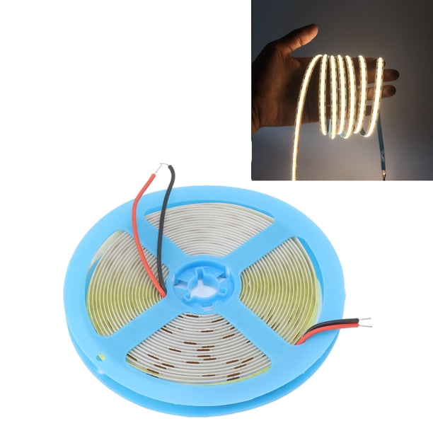 Tira De Luz LED Cob, Autoadhesiva Para El Hogar, Línea De Decoración De Bajo Voltaje, Tira De Luz Decorada, Cuerda Para Tendedero Decorativa De 5M De Longitud Con Tira