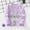 Purple, variant on Tranfacy Toddler Girls 3-9 Years Fall Tops Round Neck Print Soft Fabric Leisure Daily Wear Blouse Shirt