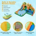 thumbnail image 5 of Gymax Kids Inflatable Water Slide Park w/735W Blower Basketball Rim Wet Dry Combo, 5 of 10