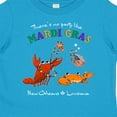 thumbnail image 4 of Inktastic There's No Party Like Mardi Gras with Partying Seafood Boys or Girls Toddler T-Shirt, 4 of 5