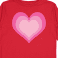thumbnail image 4 of Inktastic Pink Valentine Heart Girls Long Sleeve Toddler T-Shirt, 4 of 5