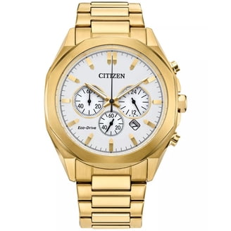 Citizen Men's BK4050-54E Quartz Black Dial Day Date Stainless