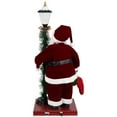 thumbnail image 5 of Northlight Animated and Musical Santa Claus Figure with Lighted Lamppost and Christmas Stocking -, 5 of 5