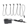 thumbnail image 2 of Cable de alimentación de efectos de guitarra perfecl negro de 1 a 6 vías para guitarra eléctrica, 2 of 8