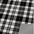 thumbnail image 3 of Noho Plaid Black and White Area Rug by Kavka Designs, 3 of 3